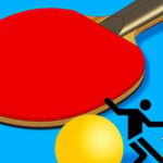 Meci de ping-pong Stickman